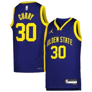 Cool Versátil Encantador Stephen Curry Golden State Warriors Jordan Brand Youth Swingman Jersey Statement Edition Blue