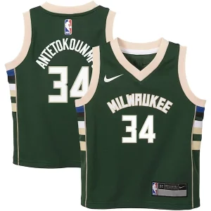 Delicioso Chulo Giannis Antetokounmpo Milwaukee Bucks Nike Toddler Swingman Player Jersey Icon Edition Green