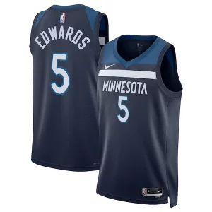 Delicioso Clásico Robusto Anthony Edwards Minnesota Timberwolves Nike Unisex Swingman Replica Jersey Icon Edition Navy