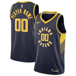 Delicioso Lujoso Clásico Indiana Pacers Nike Swingman Custom Jersey Navy Icon Edition