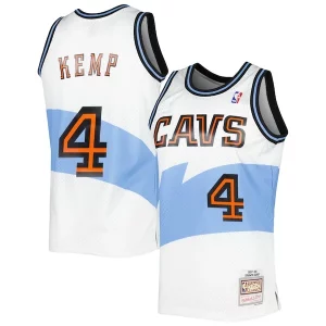Delicioso Sofisticado Shawn Kemp Cleveland Cavaliers Hardwood Classics Swingman Jersey White