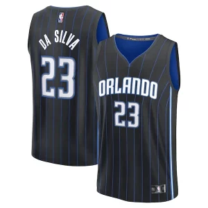 Bonito Tristan da Silva Orlando Magic Youth 2024 NBA Draft Fast Break Player Jersey Icon Edition Black