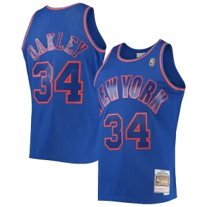 Delicioso Único Charles Oakley New York Knicks 1996/97 Hardwood Classics Swingman Jersey Blue