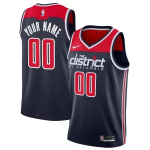 Delicioso Versátil Exquisito Washington Wizards Nike 2019/20 Custom Swingman Jersey Navy Statement Edition