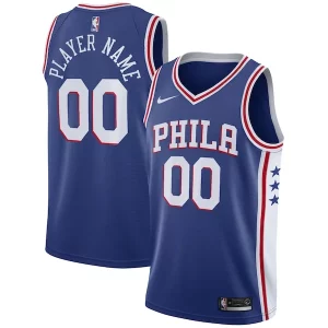 Duradero Chulo Philadelphia 76ers Nike 2020/21 Swingman Custom Jersey Icon Edition Royal