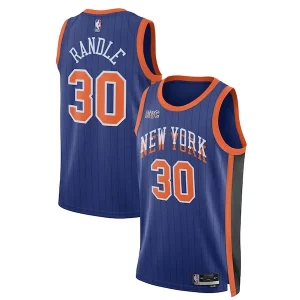 Duradero Elegante Fantástico Julius Randle New York Knicks Nike Unisex 2023/24 Swingman Jersey Blue City Edition