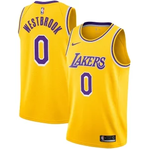 Duradero Elegante Russell Westbrook Los Angeles Lakers Nike 2020/21 Swingman Player Jersey Gold Icon Edition