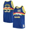 Duradero Increíble Elegante Dikembe Mutombo Denver Nuggets 1991/92 Big & Tall Hardwood Classics Swingman Jersey Royal