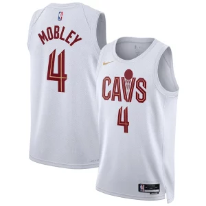 Duradero Perfecto Clásico Evan Mobley Cleveland Cavaliers Nike Unisex Swingman Jersey Association Edition White