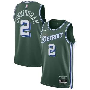 Duradero Perfecto Versátil Cade Cunningham Detroit Pistons Nike Unisex 2022/23 Swingman Jersey City Edition Green