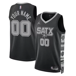 Duradero Único Robusto San Antonio Spurs Jordan Brand Unisex 2022/23 Swingman Custom Jersey Statement Edition Black