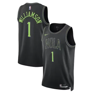 Elegante Bonito Genial Zion Williamson New Orleans Pelicans Nike Unisex 2023/24 Swingman Jersey Black City Edition