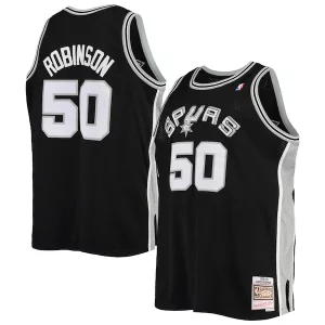 Elegante Comodo David Robinson San Antonio Spurs 1998/99 Big & Tall Hardwood Classics Swingman Jersey Black