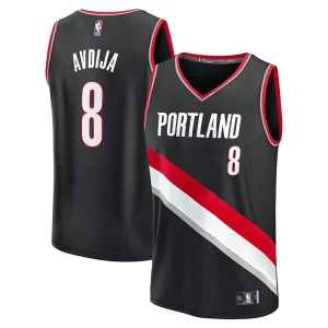 Elegante Comodo Deni Avdija Portland Trail Blazers Youth Fast Break Replica Player Jersey Icon Edition Black