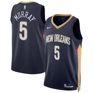 Elegante Dejounte Murray New Orleans Pelicans Nike Unisex 2024 Offseason Addition Nike Swingman Jersey Navy