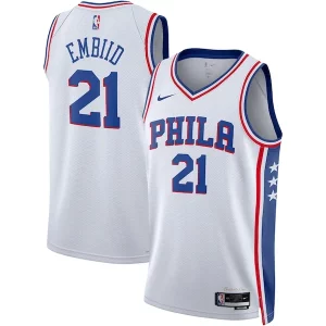 Elegante Joel Embiid Philadelphia 76ers Nike Unisex Swingman Jersey Association Edition White/Royal