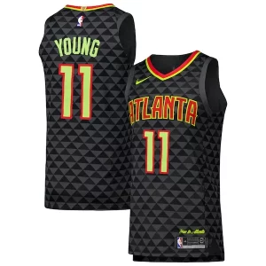 Elegante Trae Young Atlanta Hawks Nike Authentic Player Jersey Icon Edition Black