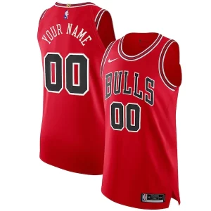Encantador Chicago Bulls Nike Authentic Custom Jersey Red Icon Edition