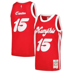 Encantador Chulo Vince Carter Memphis Grizzlies 2015/16 Hardwood Classics Swingman Jersey Red