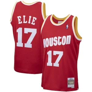 Encantador Fantástico Mario Elie Houston Rockets 1993/94 Hardwood Classics Swingman Jersey Red