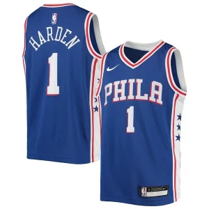 Encantador Hermoso James Harden Philadelphia 76ers Nike Youth Swingman Jersey Icon Edition Royal