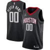 Encantador Houston Rockets Jordan Brand Swingman Custom Jersey Statement Edition Black