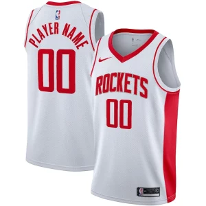 Encantador Houston Rockets Nike 2020/21 Swingman Custom Jersey Association Edition White