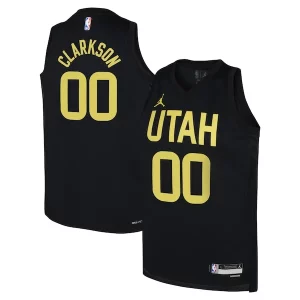 Encantador Jordan Clarkson Utah Jazz Jordan Brand Youth Swingman Jersey Statement Edition Black
