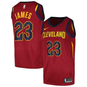 Encantador LeBron James Cleveland Cavaliers Nike Swingman Player Jersey Icon Edition Wine