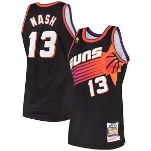 Encantador Moderno Bonito Steve Nash Phoenix Suns 1996/97 Hardwood Classics Authentic Jersey Black