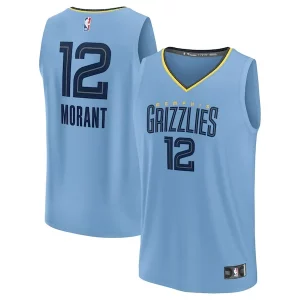 Encantador Original Ideal Ja Morant Memphis Grizzlies Youth Fast Break Replica Player Jersey Statement Edition Light Blue