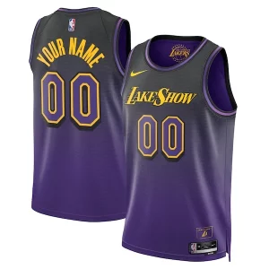 Encantador Resistente Increíble Los Angeles Lakers Nike Unisex 2024/25 Custom Swingman Jersey City Edition Purple