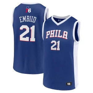 Encantador Versátil Práctico Men's Joel Embiid Royal Philadelphia 76ers Player Jersey