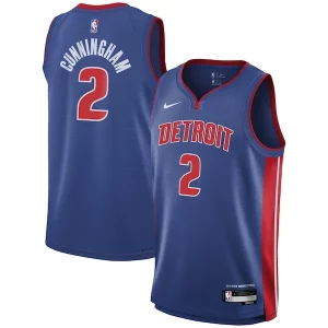 Estupendo Cade Cunningham Detroit Pistons Nike Youth Swingman Jersey Icon Edition Blue