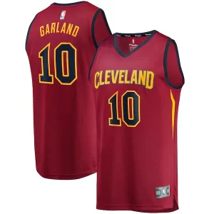 Estupendo Darius Garland Cleveland Cavaliers Youth Replica Fast Break Jersey Wine Icon Edition