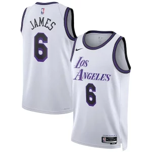 Estupendo Duradero Exquisito LeBron James Los Angeles Lakers Nike Unisex 2022/23 Swingman Jersey City Edition White