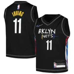 Estupendo Elegante Kyrie Irving Brooklyn Nets Nike Preschool 2020/21 Swingman Jersey City Edition Black