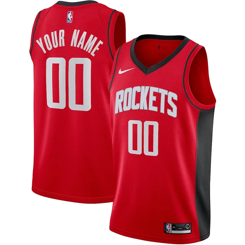 Estupendo Houston Rockets Nike Custom Swingman Jersey Icon Edition Red