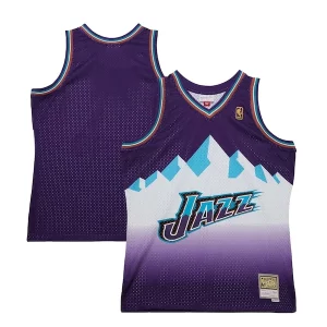 Estupendo Práctico Resistente Utah Jazz 1996 97 Hardwood Classics Swingman Jersey Purple