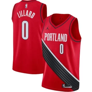 Estupendo Sofisticado Resistente Damian Lillard Portland Trail Blazers Jordan Brand 2020/21 Swingman Jersey Statement Edition Red