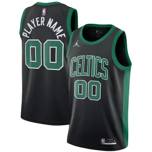 Exquisito Bonito Original Boston Celtics Jordan Brand Swingman Custom Jersey Statement Edition Black