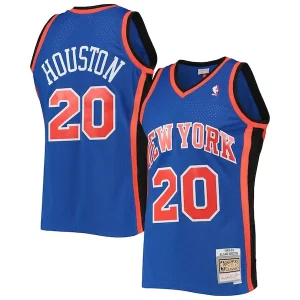 Exquisito Bonito Único Allan Houston New York Knicks Hardwood Classics Swingman Jersey Blue