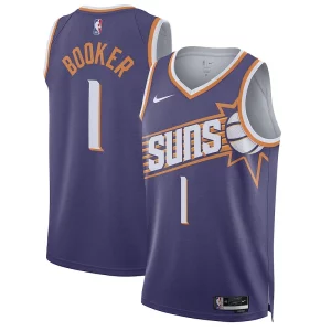 Original Cool Devin Booker Phoenix Suns Nike Unisex Swingman Jersey Association Edition Purple