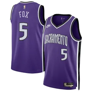 Exquisito Moderno Hermoso De'Aaron Fox Sacramento Kings Nike Unisex 2024/25 Swingman Jersey Purple Classic Edition