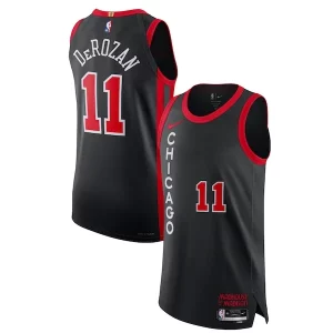 Exquisito Nike DeMar DeRozan Chicago Bulls Authentic Jersey City Edition Black