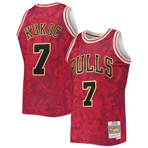 Exquisito Perfecto Increíble Toni Kukoc Chicago Bulls Hardwood Classics 1997/98 Lunar New Year Swingman Jersey Red