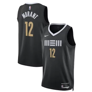 Exquisito Práctico Ja Morant Memphis Grizzlies Nike Unisex 2023/24 Swingman Jersey Black City Edition