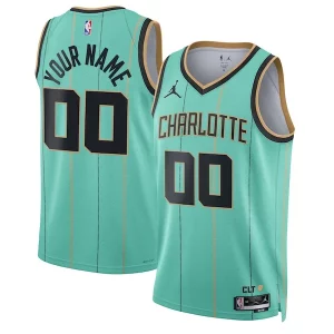 Exquisito Sofisticado Charlotte Hornets Jordan Brand Unisex 2024/25 Custom Swingman Jersey City Edition Mint