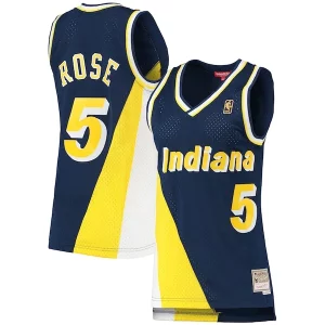 Fácil de llevar Bonito Jalen Rose Indiana Pacers Women's 1996/97 Hardwood Classics Swingman Jersey Navy