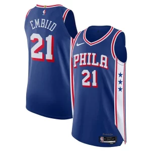 Fácil de llevar Comodo Maravilloso Joel Embiid Philadelphia 76ers Nike Authentic Jersey Association Edition Royal